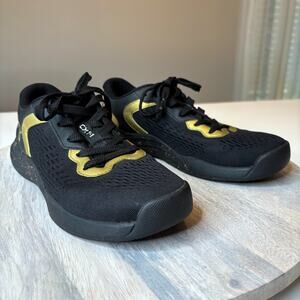 TYR CXT-1 Trainer Gym Black & Gold Crossfit Trainers Sneakers US Size 5.5